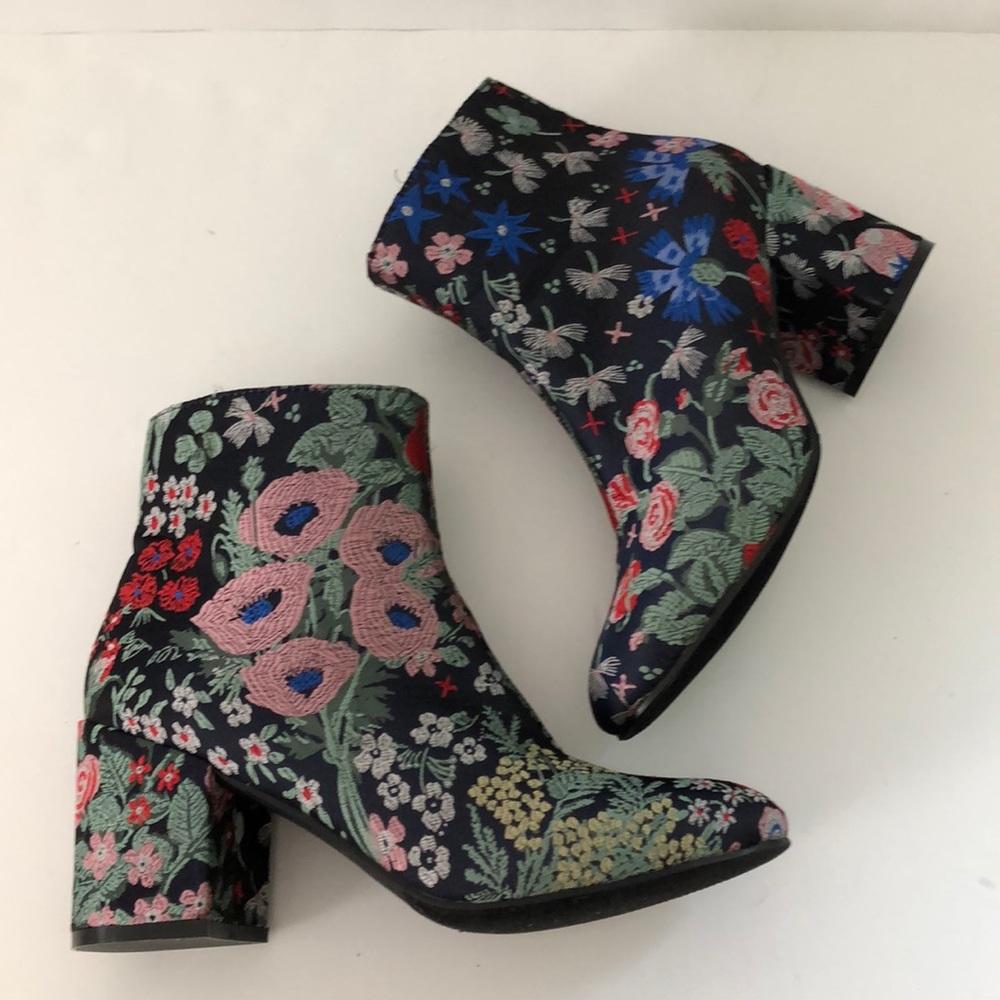 Catherine Malandrino Embroidered Boots